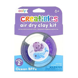 Ooly DIY Ocean Air Dry Clay Kit- -Pack Of 4