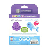 Ooly DIY Ocean Air Dry Clay Kit- -Pack Of 4