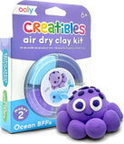 Ooly DIY Ocean Air Dry Clay Kit- -Pack Of 4