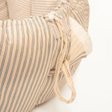 Play & Go Bloom Organic Babymat - Stripes Blue