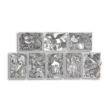 Ooly Hidden Colors Magic Paint Sheets - Magic Friends