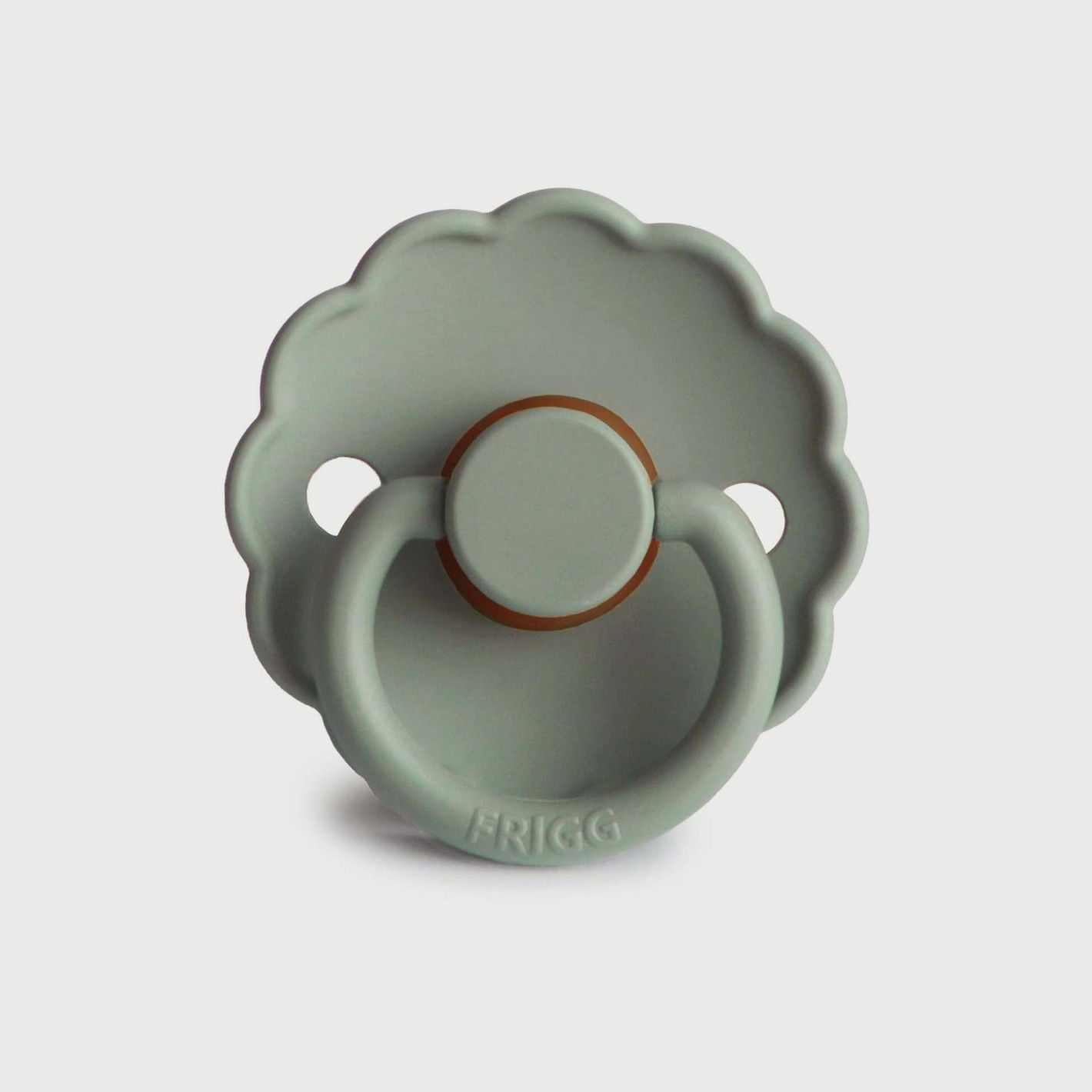Frigg Daisy Latex Baby Pacifier 6M-18M, 1Pack, Seafoam - Size 2 - Laadlee
