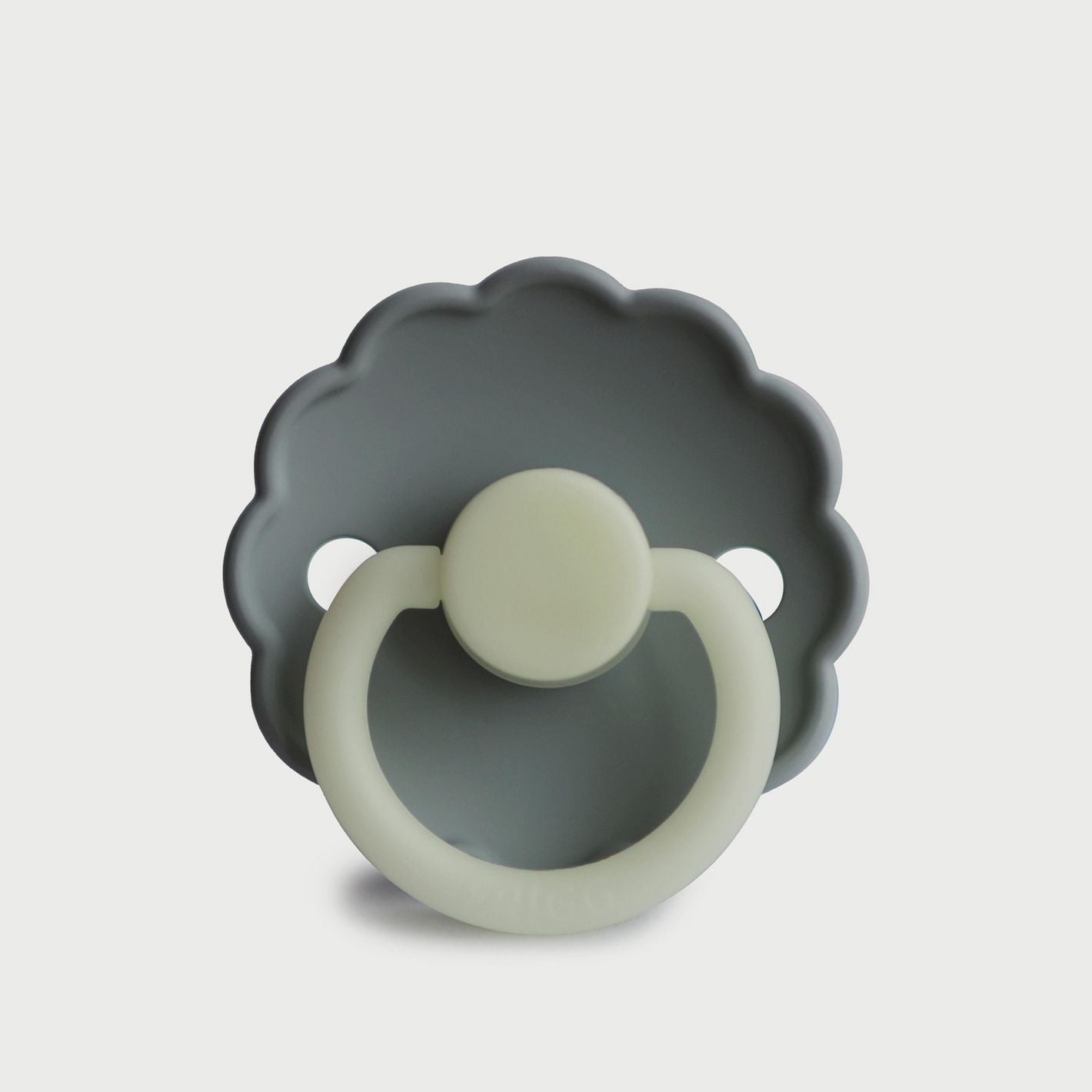 Frigg Daisy Latex Baby Pacifier 0-6M, 1Pack, French Gray Night - Size 1 - Laadlee