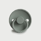 Frigg Rope Silicone Baby Pacifier 0-6M, 1Pack, Sage - Size 1 - Laadlee