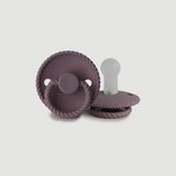 Frigg Rope Silicone Baby Pacifier 0-6M, 1Pack, Twilight Mauve - Size 1 - Laadlee