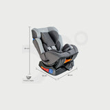 Moon Sumo Baby/Infant Car Seat - Charcoal Grey