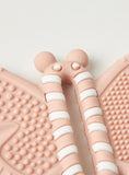 Malarkey Kids Butterfly Shaped Teether Brush - Laadlee