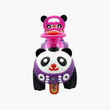 MYTS Girl's Foot-To-Floor Ride-On Push Car With Music And Storage - Pink