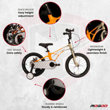 Mogoo Horizon Kids Magnesium Bike - 16" - Orange
