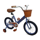 Mogoo Retro 16-inch Kids Bike - Blue