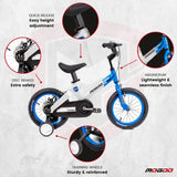 Mogoo Spark 16" Magnesium Kids Bicycle - Blue