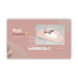 Quut Playmat Cloud Small - Blush Rose