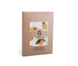 Anvi Baby Set Swaddle - Tangerine & Pineapple