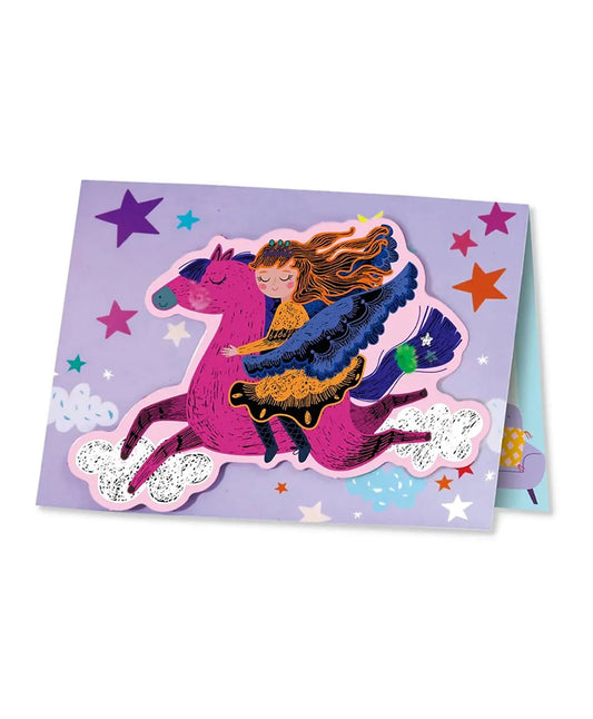 Avenir Scratch Greeting Cards Set - Princesses - Laadlee