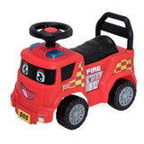 Evo Fire Engine Foot to Floor Ride on - Red & Black