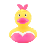 Lilalu Bath Toy Bunny Duck - Pink & Yellow