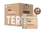 Terra Nappy NB Size 2 ,4 - 7kg ,24s - 192pcs (Pack of 8)