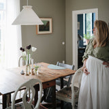 Mushie Silicone Mat Cambridge Blue - Laadlee