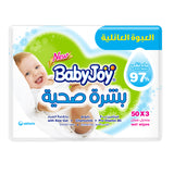 BabyJoy Healthy Skin Wet Wipes Regular - 50Pcs