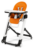 Peg Perego Siesta Follow Me Multifunction Ultra Compact High Chair - Arancia/ Orange