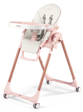 Peg Perego Prima Pappa Follow Me Multifunction High Chair - Mon Amour/ Pink