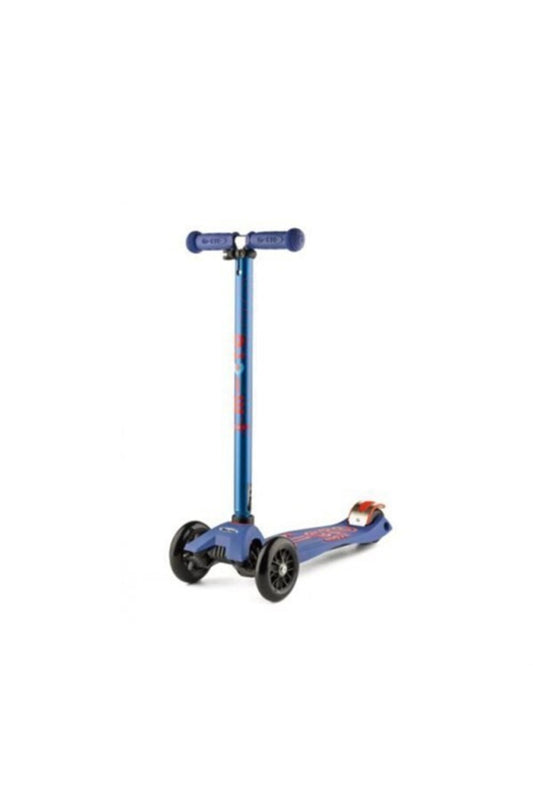 Micro Maxi Deluxe Scooter with LED - Blue - Laadlee