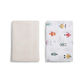 Anvi Baby Set Swaddle - Lunar Robots