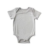 Anvi Baby Organic Bamboo Spandex Bodysuit - Grey