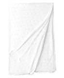 Tiny Hug Newborn Baby Blanket - White