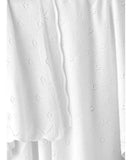 Tiny Hug Newborn Baby Blanket - White