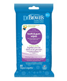 Dr. Brown's Tooth & Gum Wipes - Pack of 30 - Laadlee