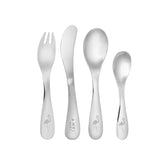 Anvi Baby Stainless Steel Toddler Cutlery Set - Pack of 4