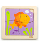 Viga Handy Flat Puzzle - Fish