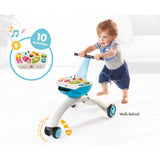Tiny Love 5-in-1 Walk Behind and Ride - Blue