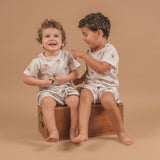 Tickle Camelot Organic Baby Muslin Shorts and Tee Set
