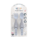 Bibado Handi Cutlery Attachable Baby Cutlery - Mist