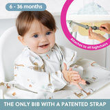 Bibado Coverall Weaning Bib - Fawn