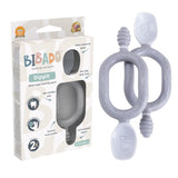 Bibado Dippit Baby Weaning Spoons Pack of 2 - Mist