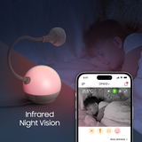 Chillaxbaby Smart 1080P Hd Baby Camera With Mood Light Sleep Trainer & Sound Soother