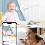 Chillax Giraffe Pro Max Baby Monitor 5'' Hd Lcd Screen With Full Hd 1080P Camera