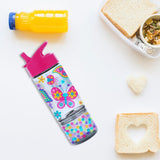 Stephen Joseph Butterfly Sip and Snack Bottle 350ml