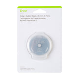 Cricut 45 mm Rotary Metal Blade Refill One Size - Pack of 3