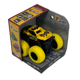 D-Power - Friction Powered Monster Truck - Yellow - Laadlee
