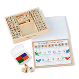 Melissa and Doug Wooden ABC Activity Stamp Set