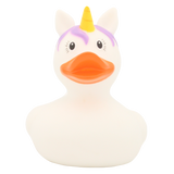 Lilalu Bath Toy Unicorn Duck - White