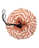Play & Go Playmat & Storage Bag - Stripes Brown