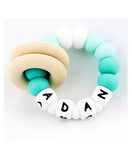 Desert Chomps Personalized Teether Vera - Aqua