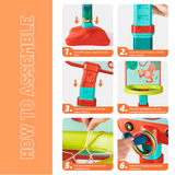 Mideer 3 in 1 Basketball Hoop