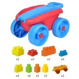 Stem Baby Hand Cart With Blocks - 32Pcs