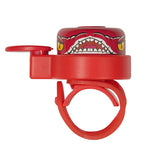 Crazy Safety Bicycle Bell Dragon - Red - Laadlee